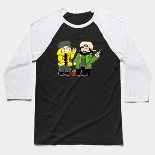 Jay and Silent Bob Baseball T-Shirt